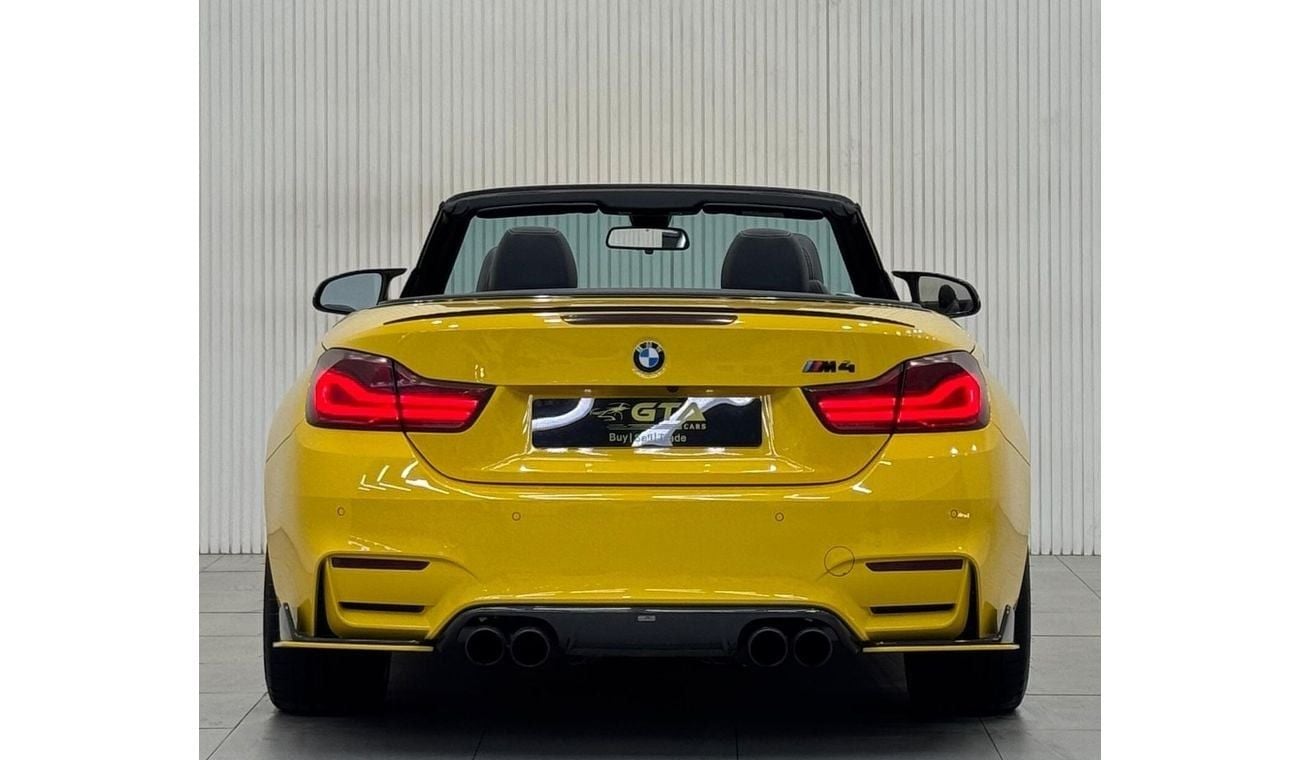 بي أم دبليو M4 2018 BMW M4 CONVERTIBLE, 1 Year warranty, Full Service History With Abu Dhabi Motors, GCC
