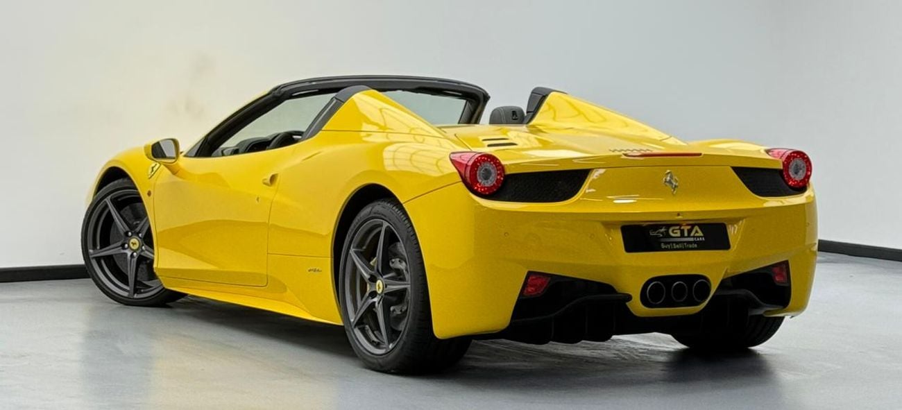 Ferrari 458 Spider 2012 Ferrari 458 Spider ,Al Tayer Service History ,Excellent Condition ,GCC Specs