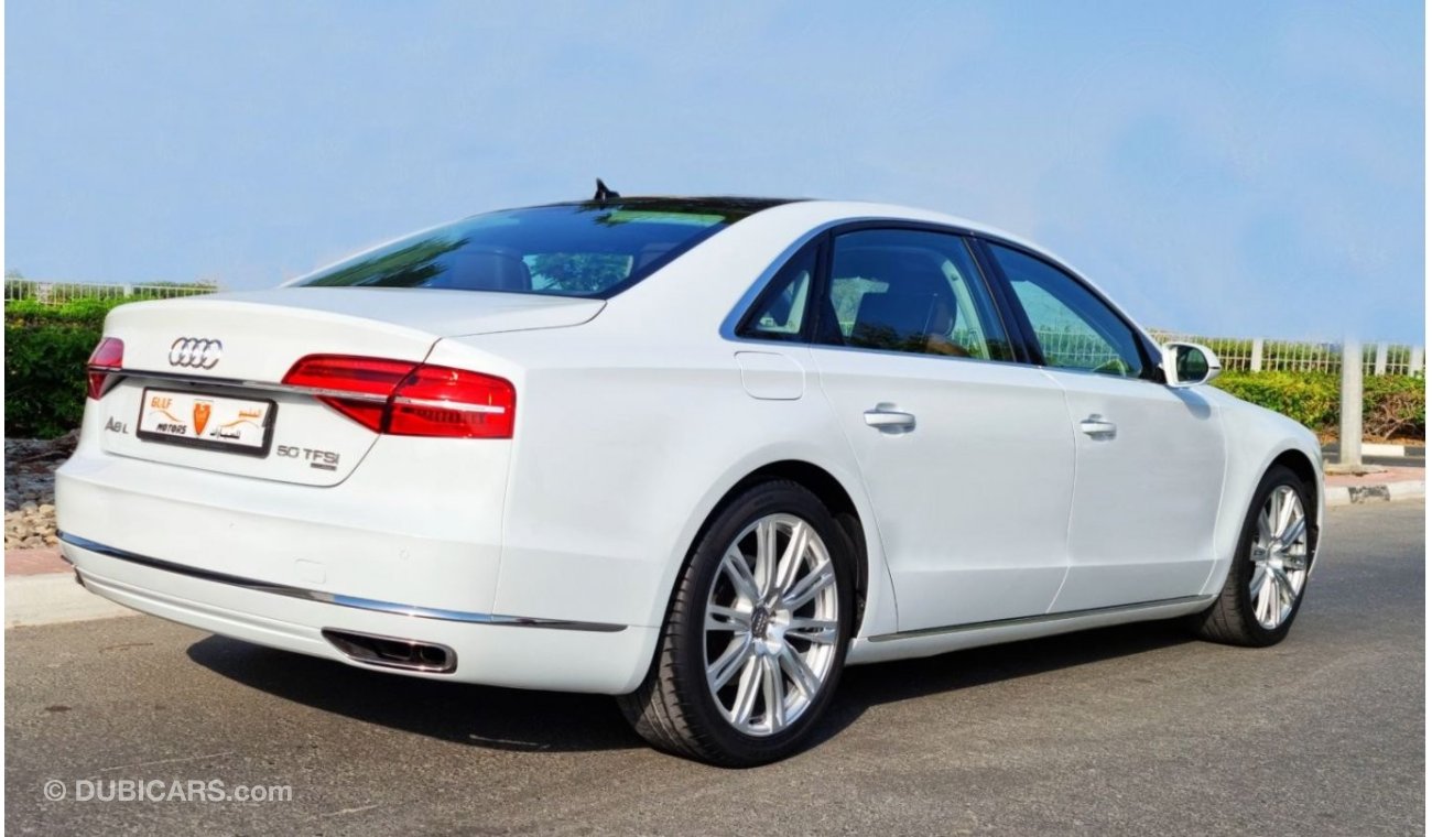 أودي A8 L 50 TFSI 2016-V6-EXCELLENT CONDITION-FULL OPTION-BANK FINANCE AVAILABLE