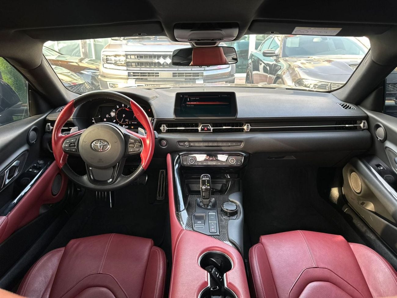 Toyota Supra TOYOTA SUPRA GR V6 GCC 2020 FULL OPTION ORIGINAL PAINT PERFECT CONDITION FULL SERVICE HISTORY