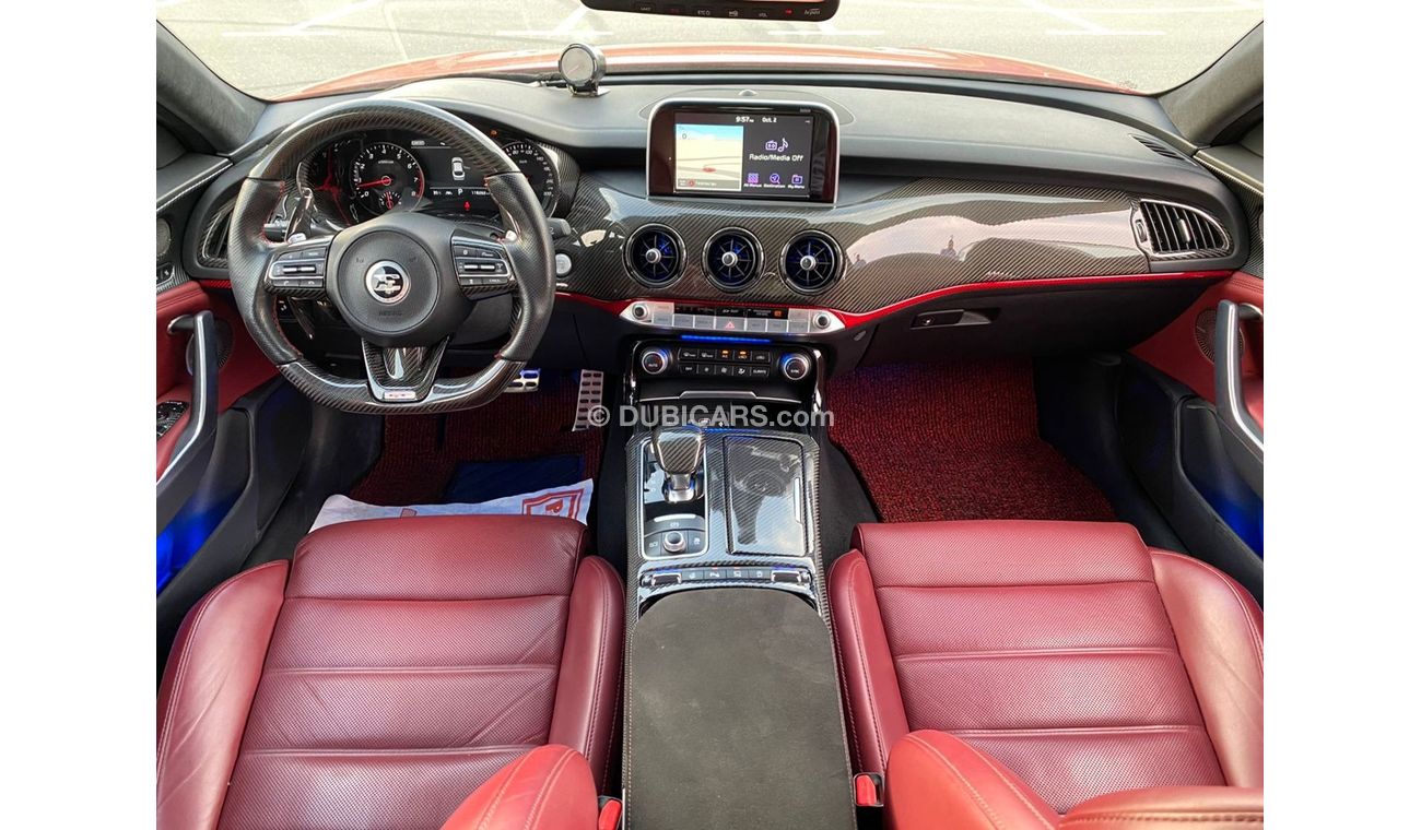 كيا ستينجر GT كيا STINGER موديل 2018 ضمان سنتين كيلو متر مفتوح