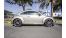 فولكس واجن بيتيل VOLKSWAGEN BEETLE R -2016 - GCC - ZERO DOWN PAYMENT - 1335 AED/MONTHLY - UNDER 3 YEAR DEALER WARRANT