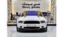 Ford Mustang EXCELLENT DEAL for our Ford Mustang GT 5.0 ( 2013 Model ) in White Color GCC Specs