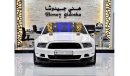 Ford Mustang EXCELLENT DEAL for our Ford Mustang GT 5.0 ( 2013 Model ) in White Color GCC Specs