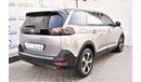 Peugeot 5008 AED 1999 PM | 1.6L GT GCC AGENCY WARRANTY UP TO 2026 OR 100K KM