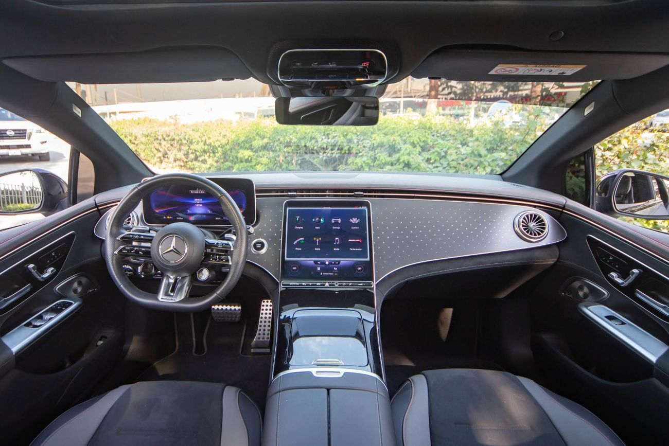 مرسيدس بنز EQE 43 2023 Mercedes-AMG EQE 43 4MATIC — 15,000 km only Fully electric luxury-performance sedan. Dual-motor