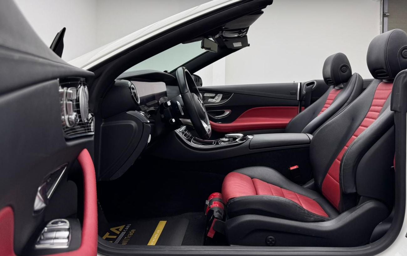 مرسيدس بنز E 200 كوبيه 2018 Mercedes Benz E200 Cabriolet, Full Service History, Fully Loaded, Excellent Condition, GCC