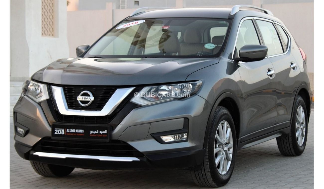 نيسان إكس تريل نيسان اكس تريل 2018 خليجي رقم 2 فورويل بحالة ممتازة بدون حوادث نظيفه جدا من الداخل والخارج