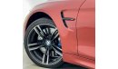 BMW M4 Std 2018 BMW M4, Agency Warranty + Service Contract, GCC