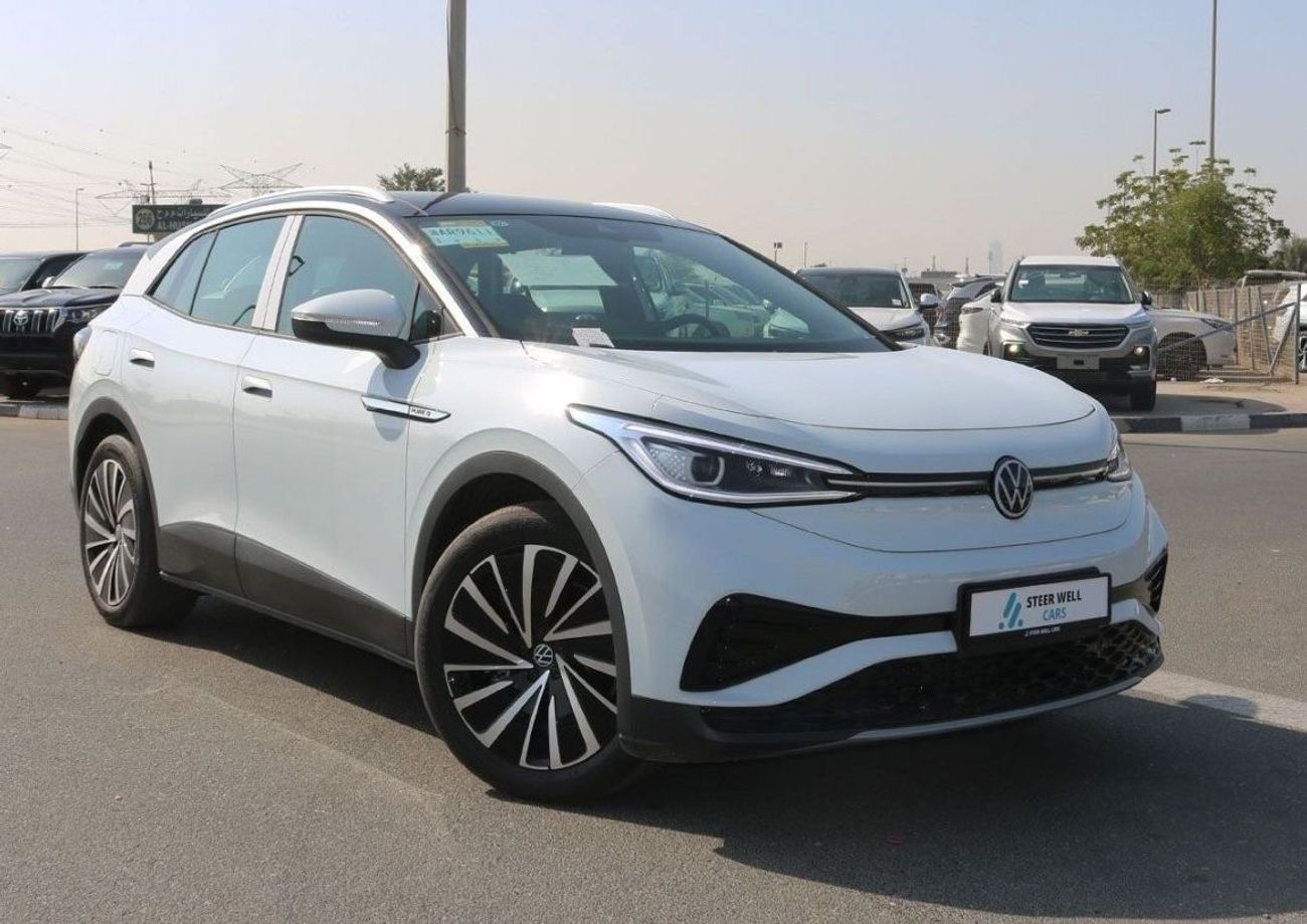 فولكس واجن ID.4 2022 | PURE+ 100% ELECTRIC INTELLIGENT SUV FULL OPTION WITH PANORAMIC SUNROOF