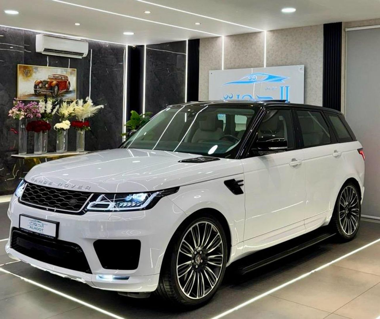 لاند روفر رينج روفر سبورت Autobiography Dynamic P400 3.0L AUTOBIOGRAPHY SUPERCHARGED RANGE ROVER SPORT || GCC || TOP RANGE ||