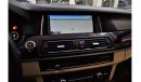 BMW 520i AED 1,272 Per Month / 0% D.P | BMW 520i M-Kit 2015 Model!! in Silver Color! GCC Specs