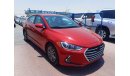 Hyundai Elantra HYUNDAI ELANTRA 2019