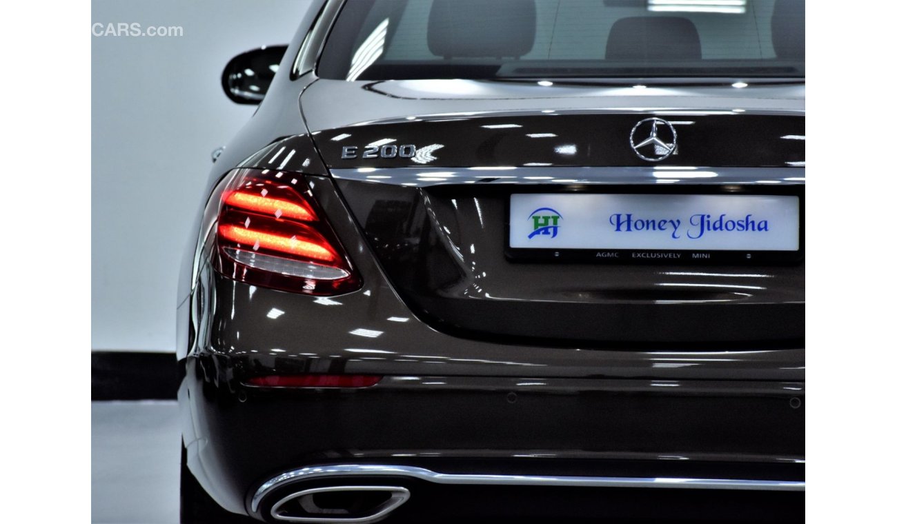 مرسيدس بنز E200 EXCELLENT DEAL for our Mercedes Benz E200 ( 2017 Model ) in Brown Color GCC Specs