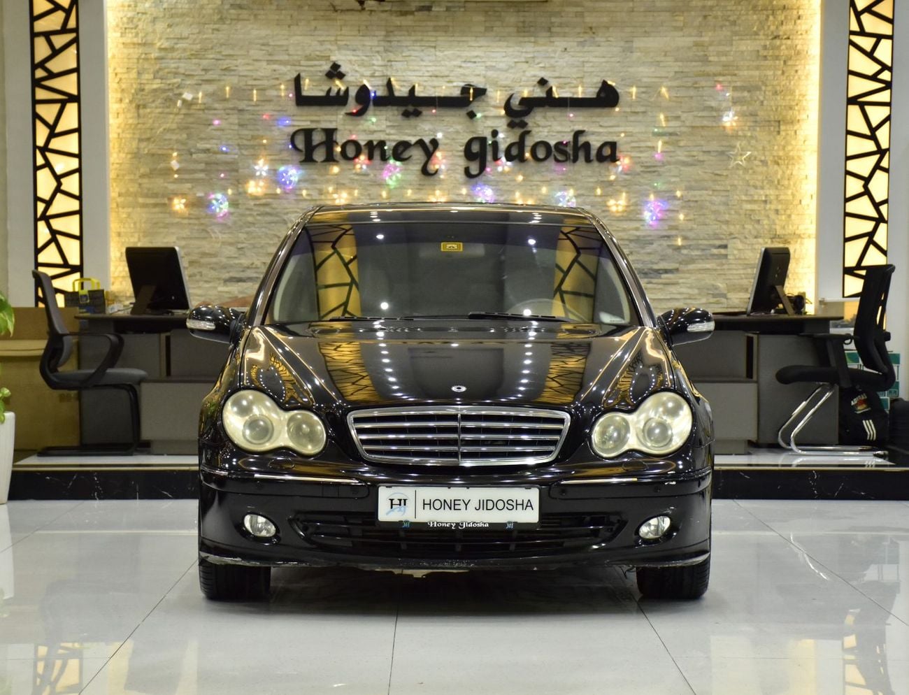 Mercedes-Benz C 180 EXCELLENT DEAL for our Mercedes Benz C180 Kompressor ( 2007 Model ) in Black Color GCC Specs