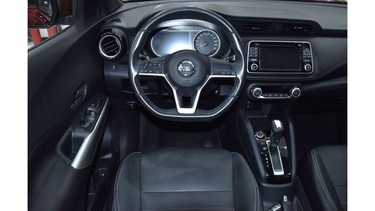 Nissan Kicks EXCELLENT DEAL for our Nissan Kicks ( 2017 Model ) in Red Color GCC Specs