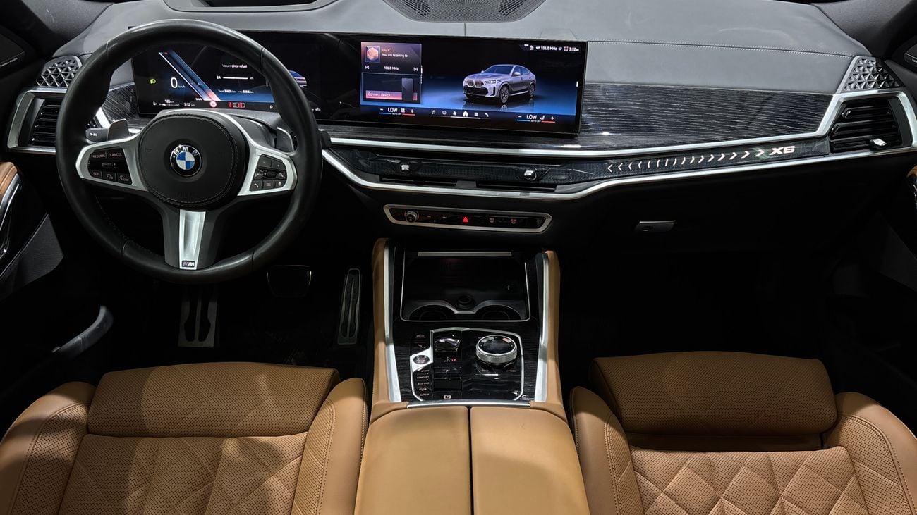 بي أم دبليو X6 XDRIVE40I M SPORT 2024 XDRIVE 40I M SPORT | AED 4445/Month | 0 DP | 30 Day Return | Warranty