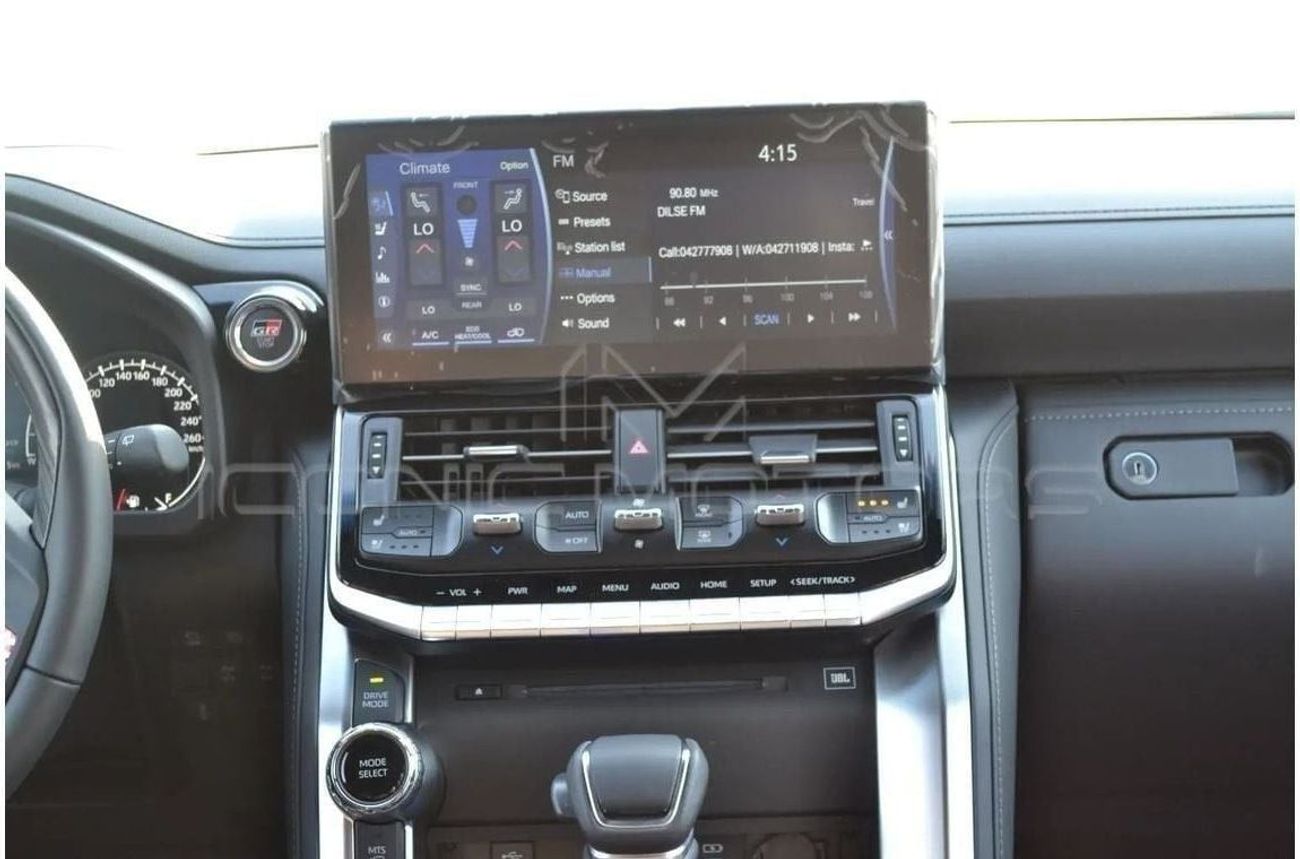 تويوتا لاند كروزر 3.5L PETROL GR SPORT, TWIN TURBO, RADAR