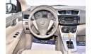 Nissan Sentra AED 880 PM | 1.8L S GCC WARRANTY