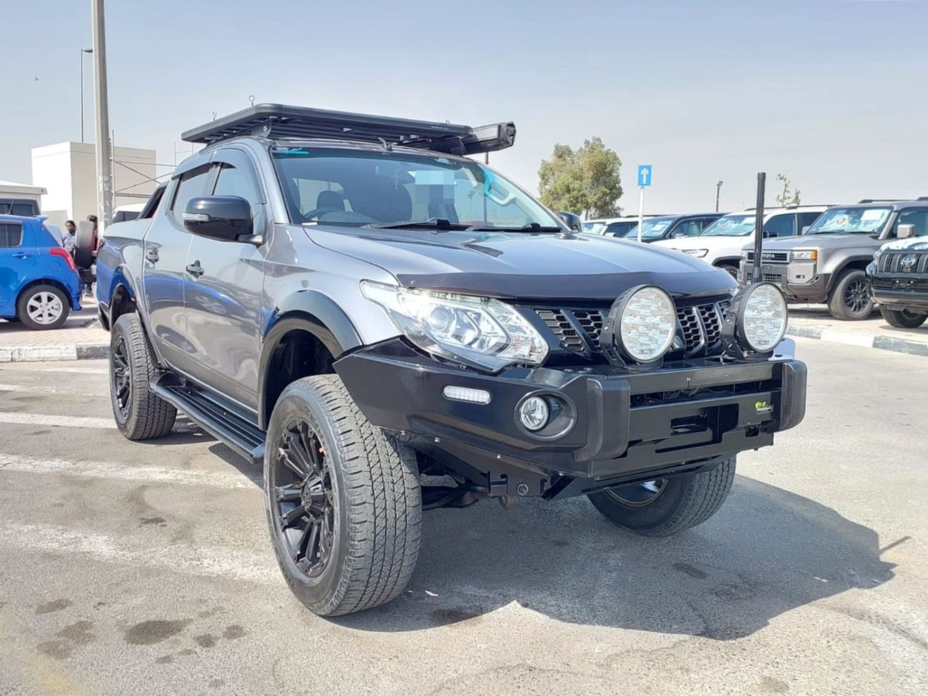 Mitsubishi Triton (RAMADAN OFFER) MITSUBISHI TRITON PICKUP RHD 2018 MODEL 2.4 L DIESEL AUTOMATIC(PM08743)