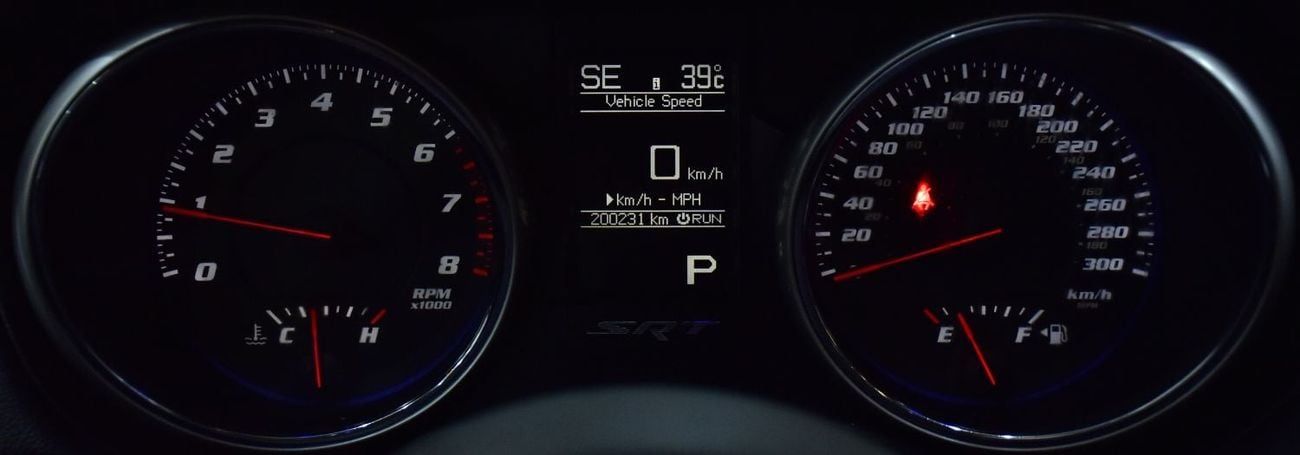 Jeep Grand Cherokee EXCELLENT DEAL for our Jeep Grand Cherokee SRT8 ( 2012 Model ) in Black Color GCC Specs