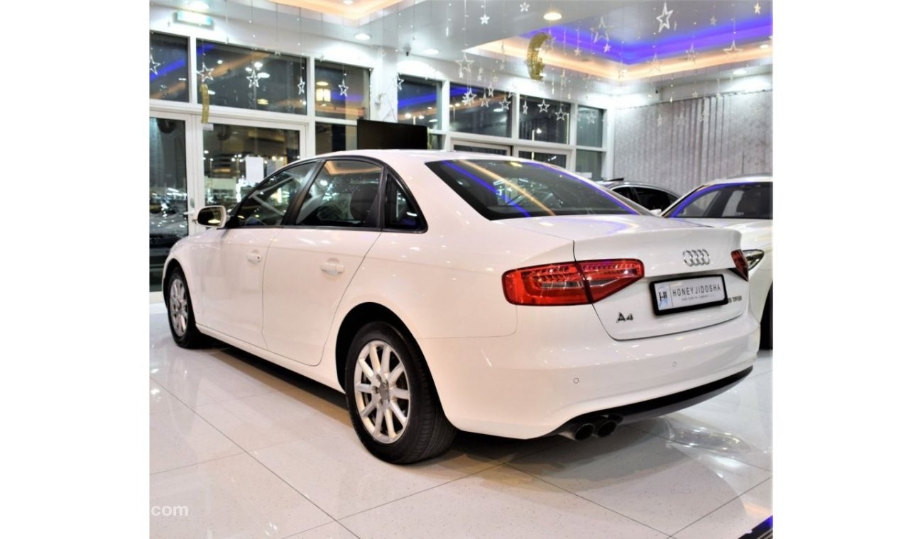 أودي A4 EXCELLENT DEAL for our Audi A4 ( 25TFSi ) 2016 Model!! in White Color! GCC Specs