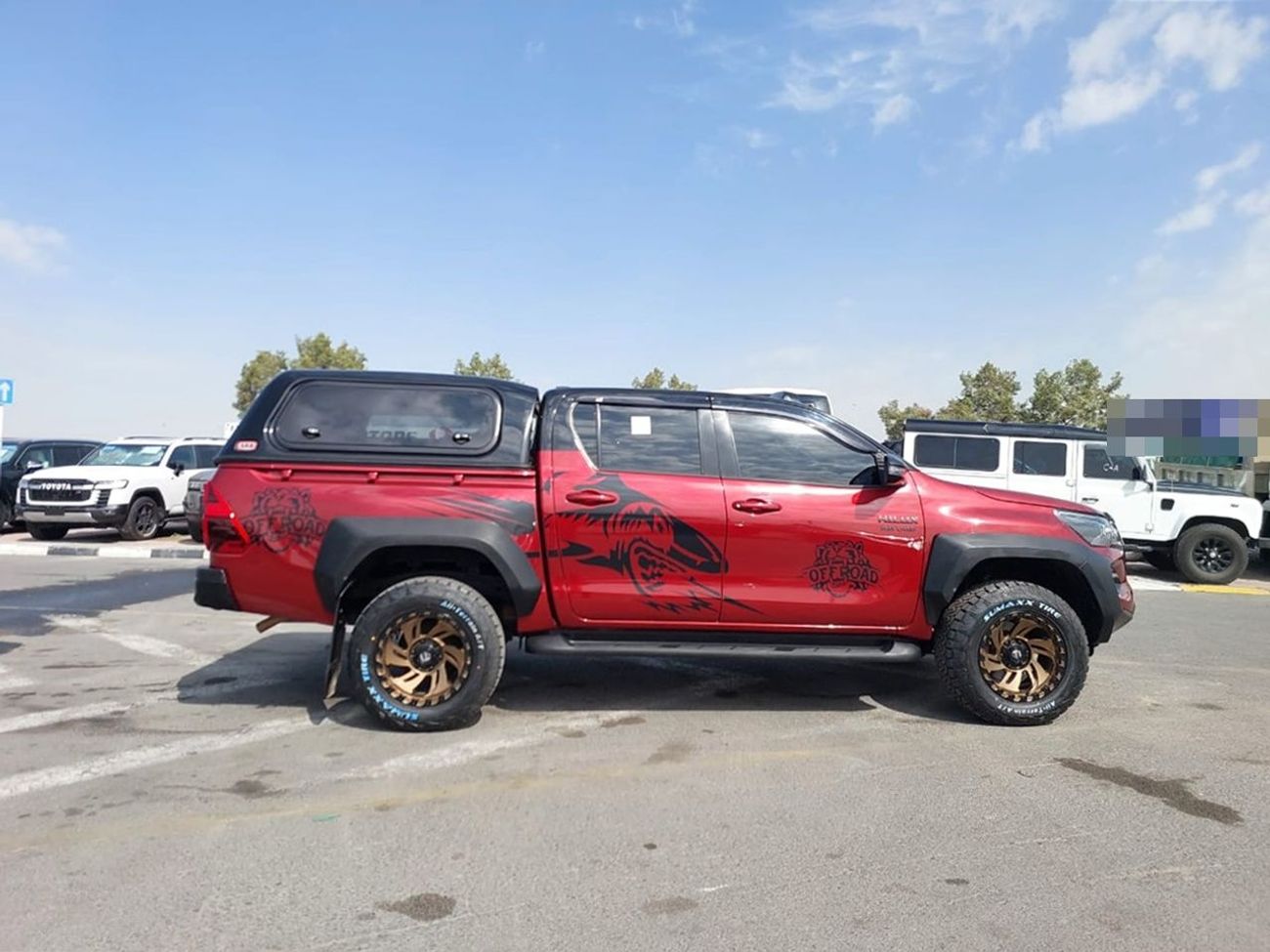 تويوتا هيلوكس TOYOTA HILUX PICK UP RHD 2022 MODEL 2.8 L DIESEL AUTOMATIC(PM81032)