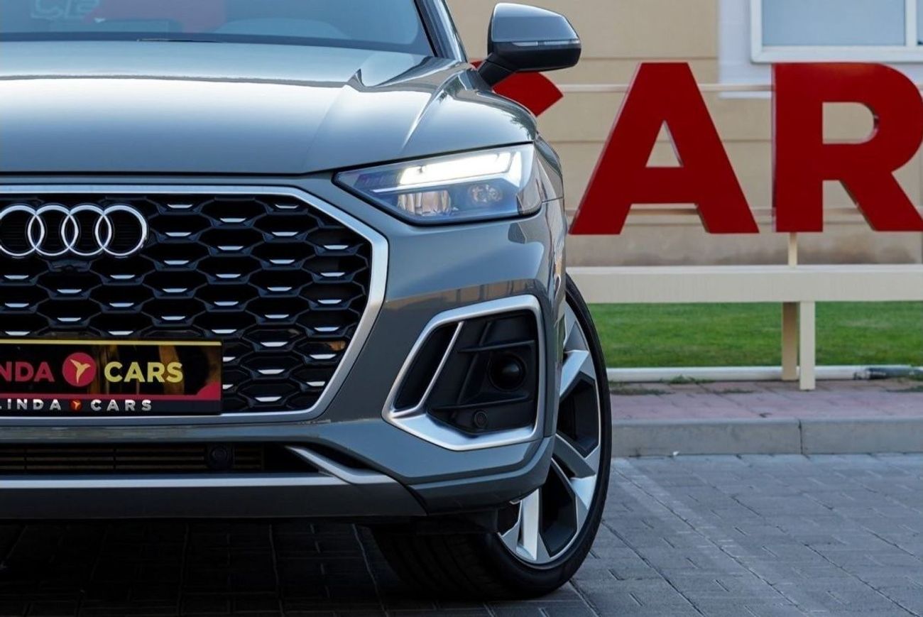 Audi Q5 45 TFSI quattro S Line Audi Q5 45TFSI Quattro S-Line Sportback 2022 GCC under Agency Warranty and Se