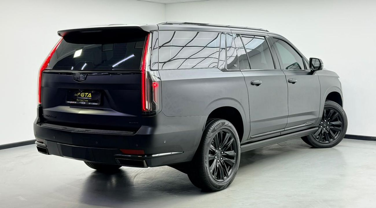 Cadillac Escalade SPORT PLATINUM 2024 Cadillac Escalade Sport Platinum Black Edition, 2028 Cadillac Warranty, Pilot Se