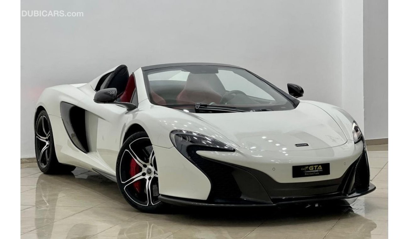 McLaren 650S Spider Spider Spider Spider 2016 McLaren 650S Spider, McLaren Warranty- Full Service History, GCC