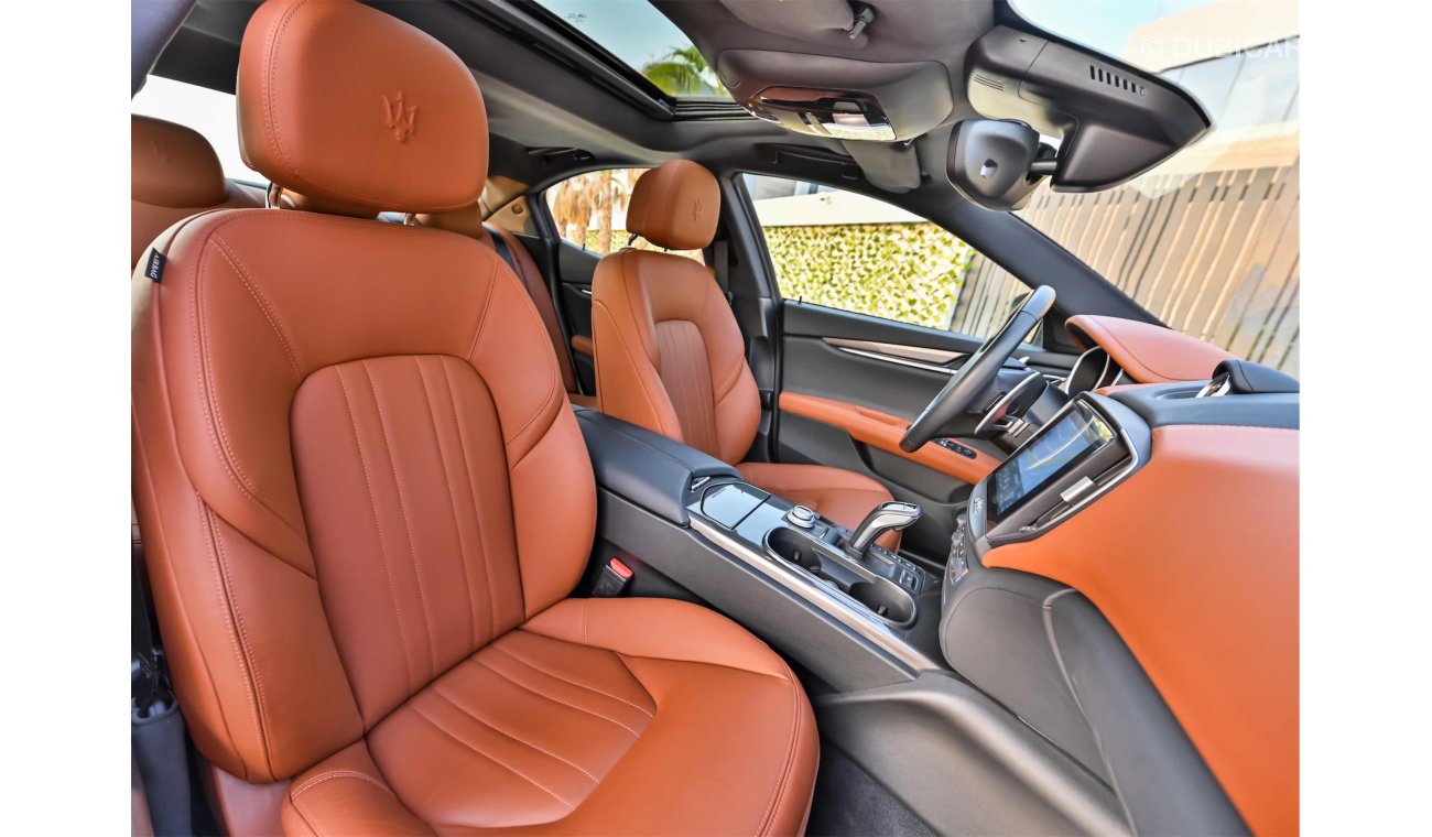 Maserati Ghibli | 3,799 P.M | 0% Downpayment | Perfect Condition | Agency Warranty
