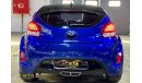 هيونداي فيلوستر 2016 Hyundai Veloster, Warranty, Service History, Fully Loaded, GCC