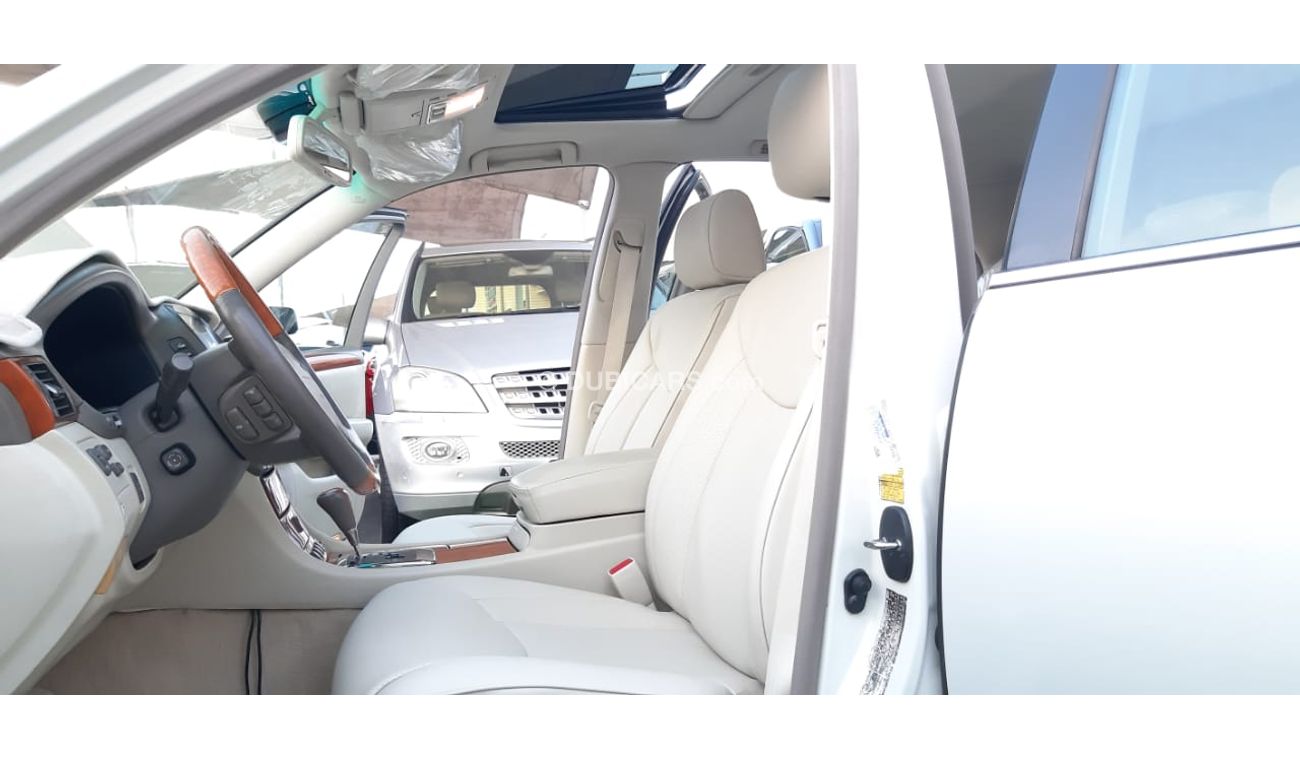 لكزس LS 430 خليجى 3/4 الترا فتحة جلد شاشة كاميرا خلفية رنجات حساسات خشب كراسى تدفئة شاشة أندرويد أنوار ضباب