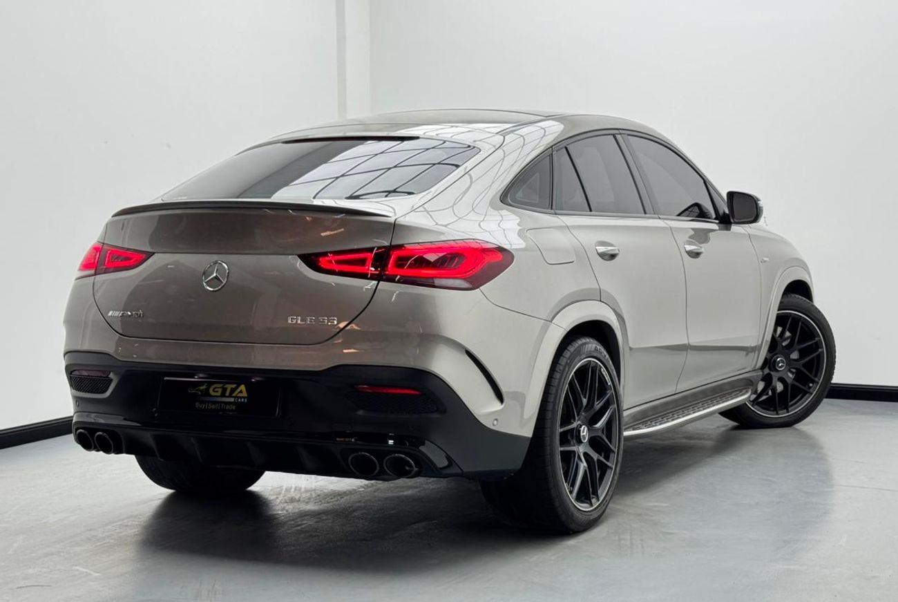 Mercedes-Benz GLE 53 AMG Coupe 2022 Mercedes-Benz GLE53 AMG 4MATIC+ Coupe, 2027 Mercedes Warranty and Service Pack, GCC