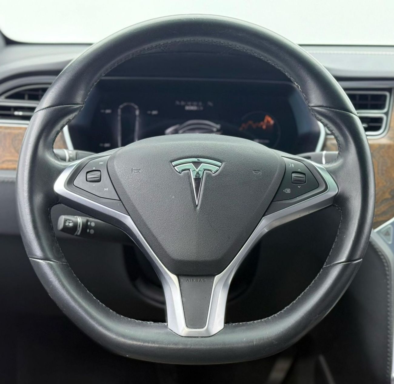 تسلا موديل اكس Long Range (AWD) 2018 Tesla Model X 100D, 2026 Tesla Warranty, Pilot Seats, Excellent Condition, GCC