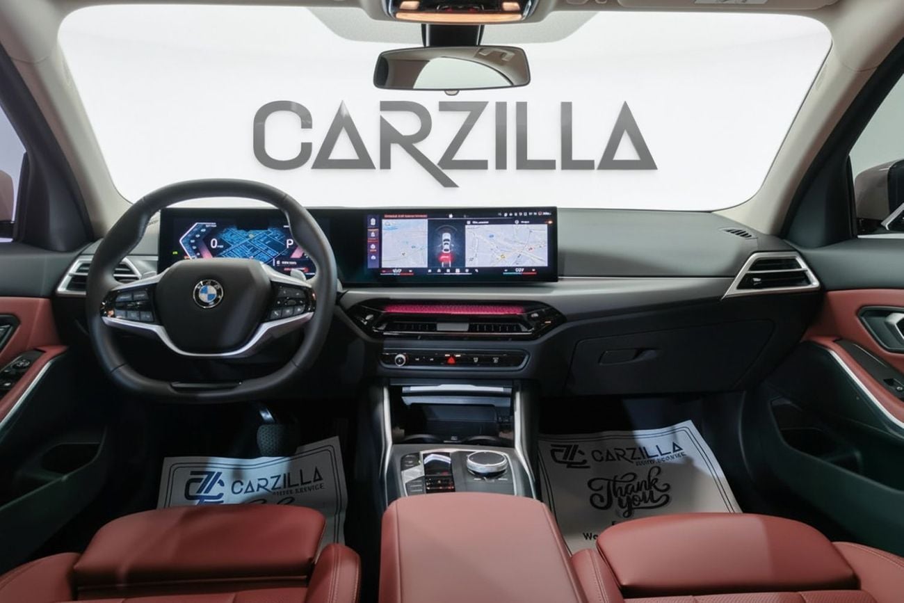 بي أم دبليو 318i AED 2,742/ Monthly l 0% Down payment l 318i l Agency Warranty & Service till 2028