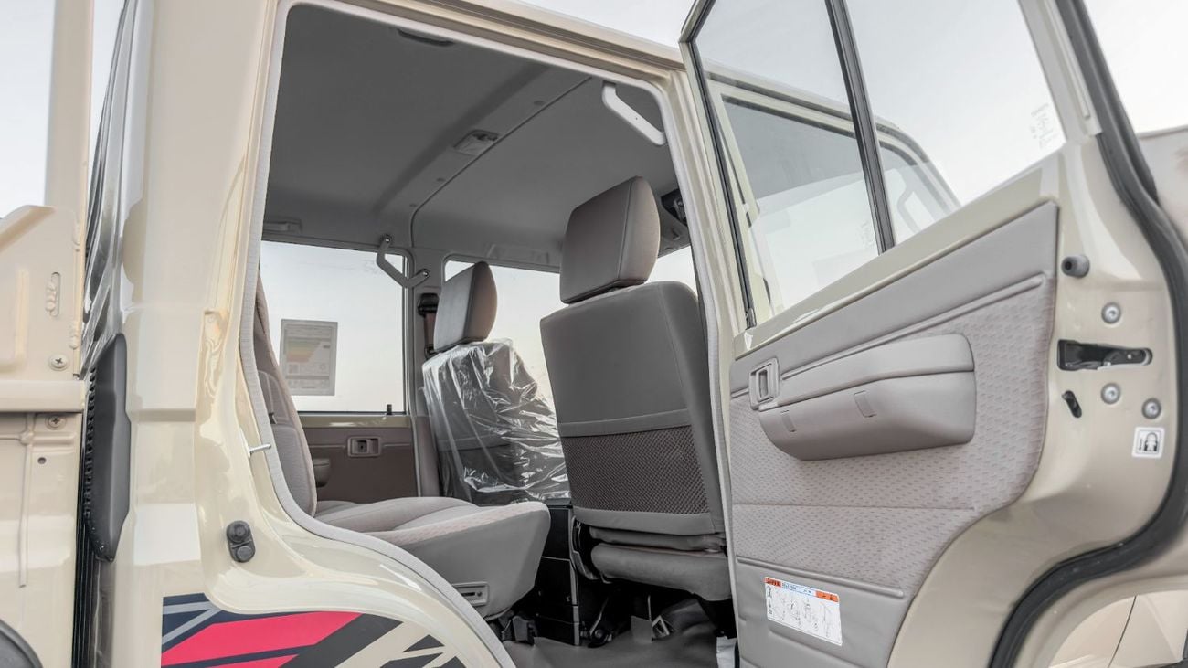 Toyota Land Cruiser 70 LC79 LX 2026 Toyota Land Cruiser LC79 DC 2.8L MT Diesel Mid Option (Beige-Brown)