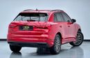أودي Q3 2024 Audi Q3 35TFSI, Sep 2028 Audi Warranty + Service Contract, Audi Full Service History, GCC