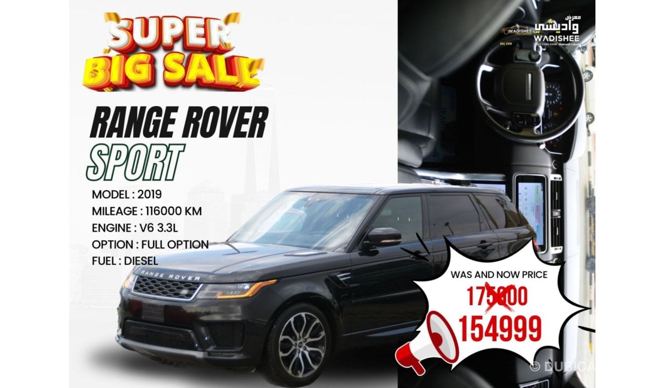 Land Rover Range Rover Sport HSE RANGE ROVER//DIESEL//V6 TURBO//CLEAN TITLE ORGINALAIR BAGS