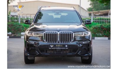 بي أم دبليو X7 40i M سبورت بريميوم BMW X7 40i X Drive M kit 2020 GCC Under Warranty and Free Service From Agency