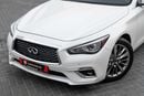 Infiniti Q50 Luxe Q50 | 1,763 P.M | 0% Downpayment | Infiniti Warranty