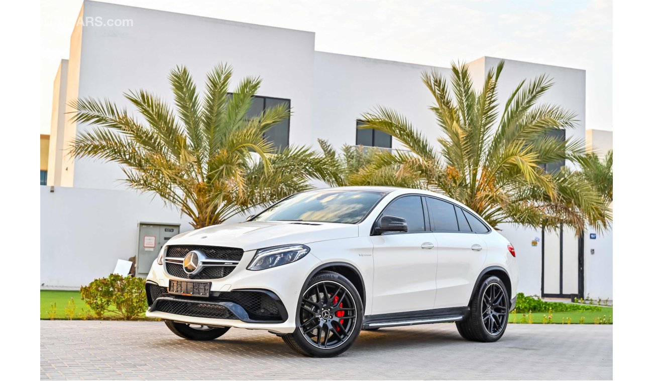 مرسيدس بنز GLE 63 AMG Night Vision | 6,835 P.M | 0% Downpayment | Full Option |  May 2023 Agency Warranty