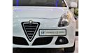 Alfa Romeo Giulietta EXECELLENT DEAL for this Alfa Romeo GIULIETTA 2013 Model!! in White Color! GCC Specs