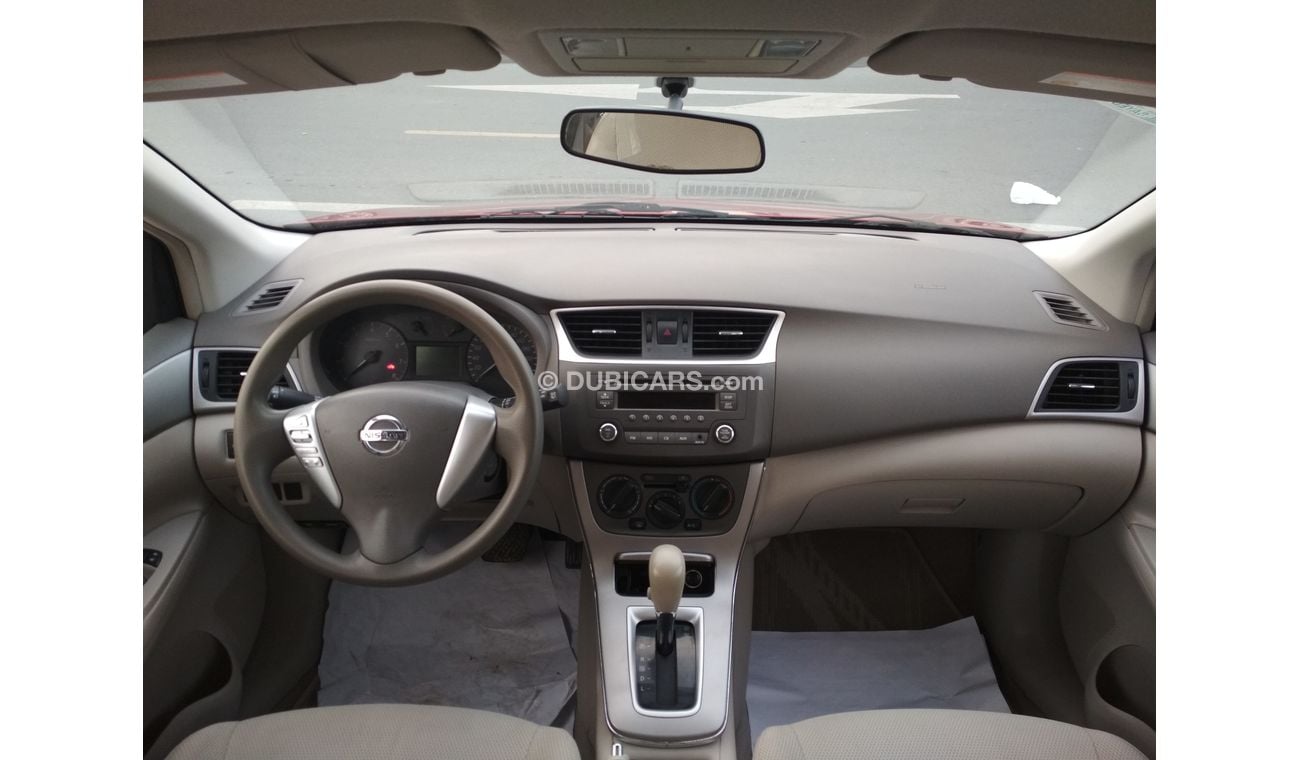 Nissan Tiida 2014 RED GCC NO PAIN NO ACCIDENT PERFECT