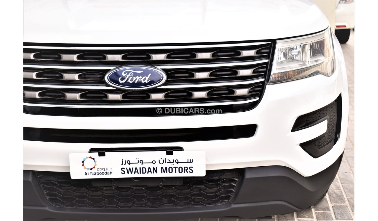 Ford Explorer AED 1119 PM | 3.5L BASE AWD V6 GCC DEALER WARRANTY