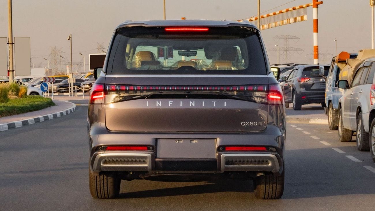 إنفينيتي QX80 2026 Infiniti QX80 Sensory 3.5L AT Petrol (Bronze-Tan)