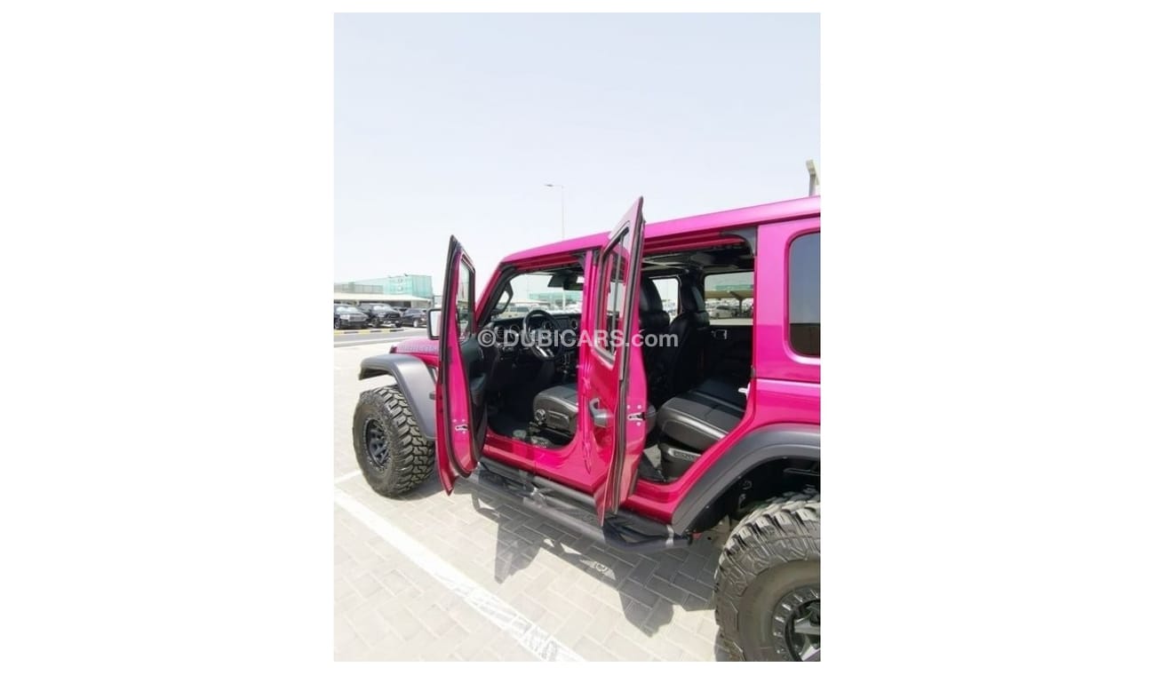 Jeep Wrangler Jeep Wrangler Unlimited Rubicon ( Hybrid ) - 2022 - Pink
