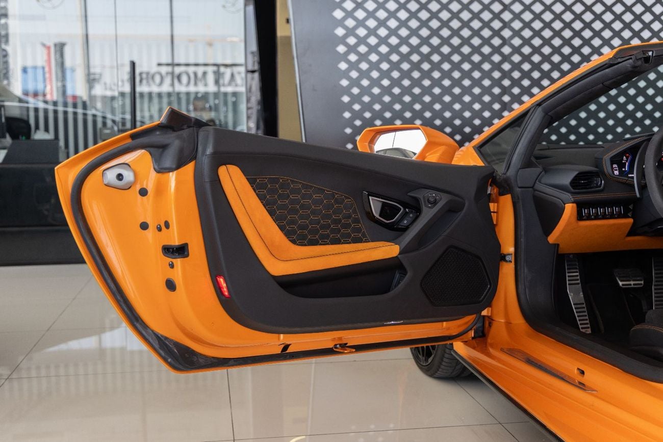 Lamborghini Huracan Evo Spyder 2024 LAMBORGHINI HURACÁN EVO SPYDER  | FULL OPTIONS | CARBON FIBER | EUROPEAN SPECS