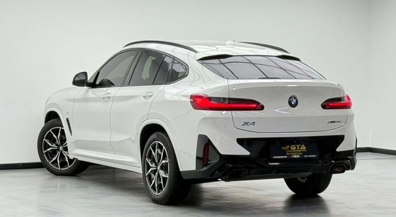 BMW X4 2022 BMW X4 xDrive30i M-Sport Pro, 2027 BMW Warranty + Service Pack, Very Low Km, Fully Loaded, GCC