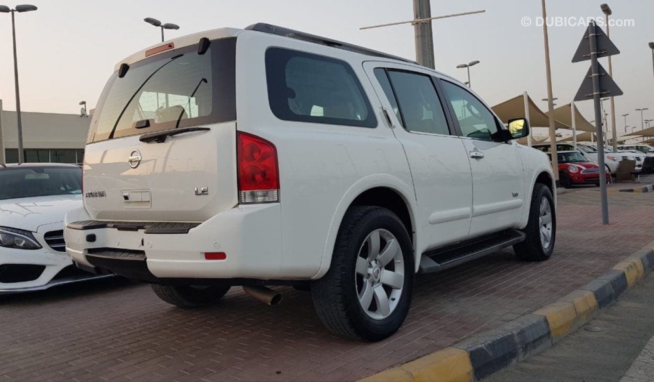 Nissan Armada Nissan armada model 2008 GCC car prefect condition full service full option low mileage